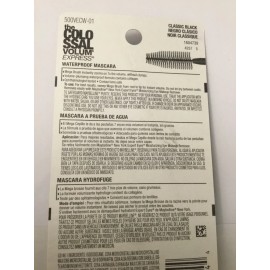 Maybelline Volum Express The Colossal Waterproof Mascara Classic Black 241 NEW