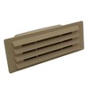 Kair Beige Airbrick Grille with Damper Flap for 150mm x