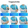 supregear Arm Brace Shoulder Immobiliser, Comfortable Medical Rotator Cuff Support,
