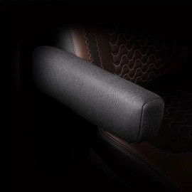 V-Truck 17.5" Black Cloth Armrest Cover For Peterbilt 567 579 Kenworth T680 T880 Truck