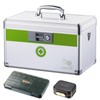 ALOSUTR Medication Lock Box with key Lock 14 x8.5x 7.5
