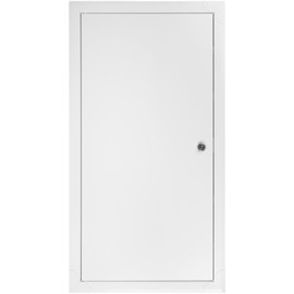 Vent Systems 12" x 24" Inch Lockable Metal Access Panel for Drywall with Key - Inspection, Plumbing, Electrical Utility Service Access Door - Drywall, Wall, Ceiling Mount Wall Plate - Crawl Space Door