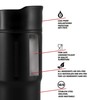 Sigg - Insulated Coffee Cup - Black Travel Mug Gemstone