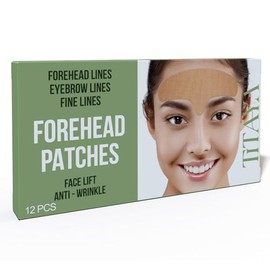 Titaya Forehead Wrinkle Patches Face Tape 12 PCS
