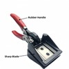Handheld Passport Photo Cutter, Paper Cutting Pliers with Smooth and