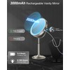 vpu Makeup Mirror with Lights, 1X/30X Lighted Magnifying Mirror Height
