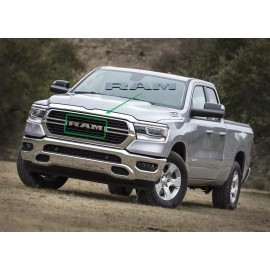 XTREME TRUX 68311411aa Chrome Replacement Grille Letters For 19-24 Dodge Ram 1500