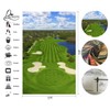 LYLYCTY 5x7ft Golf Course Backdrop Blue Sky White Clouds and