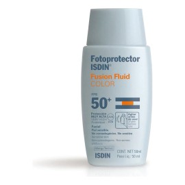Protector solar Isdin Color Fusion Fluid 50FPS en fluído 50mL