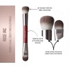Rose Inc Number 4 Dual-Ended Concealer Brush - Vegan 2-in-1