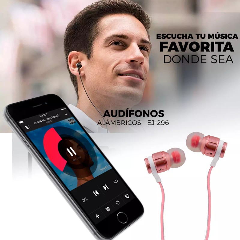 Maíz Audifonos Celular Manos Libres Alambricos In Ear Microfono