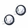 Amarine Made 2Pcs Boat Fishing Rod Holder Stainless Steel Side