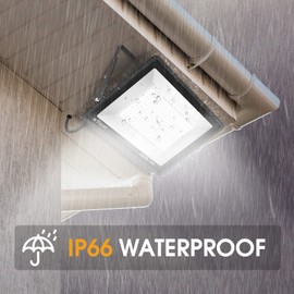 XYCN 200W LED Flood Light 2 Pack, 22500lm Super Bright Security Lights, IP66 Waterproof Outdoor Flood Light, 5000K Daylight White Floodlight for Yard, Garden,Basketball Court, Arena