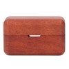 Wood Case for WF‑1000XM4 Earbuds Wooden Wireless Earbuds Protective Case