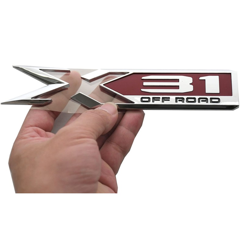 SSDD X31 Off Road Emblem 3D Side Badge Sticker Replacement