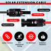 Solar Cable Entry Gland with 10Ft 10AWG Solar Extension Cable