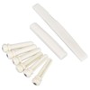 Guitar Bridge Bone Nut Saddle Set Folk Acoustic Guitar Bone