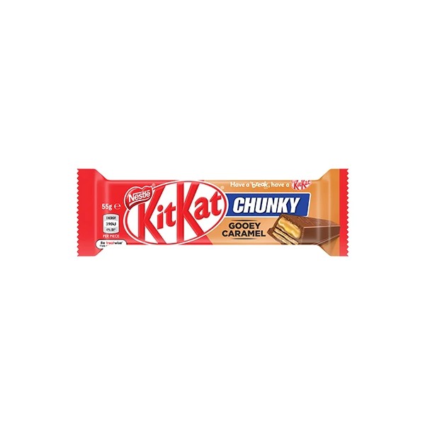 Nestle Bulk Nestle KitKat Chunky Gooey Caramel 55g ($2.20 each x 12 units)