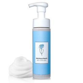 mamacharm Delicate Zone Soap, Foam Type, 6.8 fl oz (200 ml), Mom Charm, Moisturizing, Dry Skin, No Itching, Additives, Made in Japan, Body Soap, VIO VIO Soap, Underhair