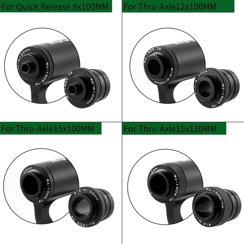 MUQZI Bicycle Fork Mount, Versatile Bicycle Block, Car Bicycle Roof