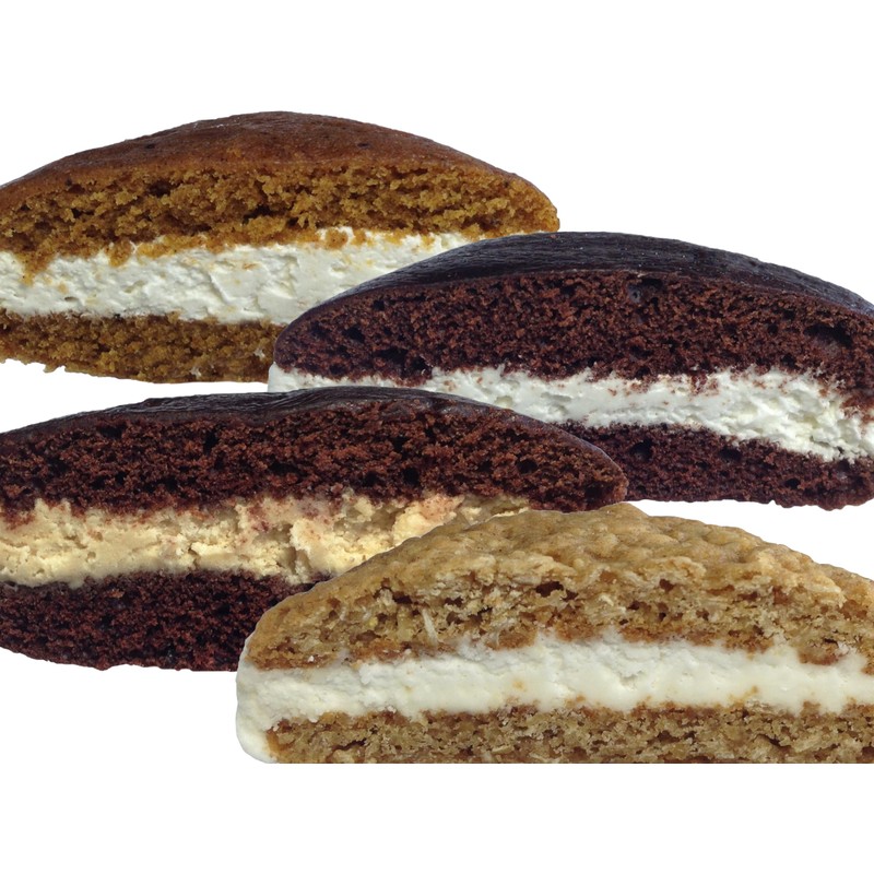 Fresh-Baked Whoopie Pies (Gobs), 6 Ct. Variety Pack by Bird-In-Hand