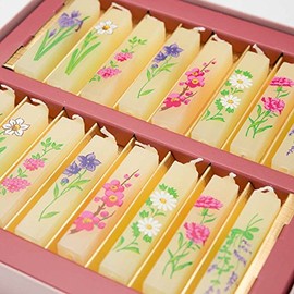 Low Candles Beeswax Small 夕映 16 Pieces