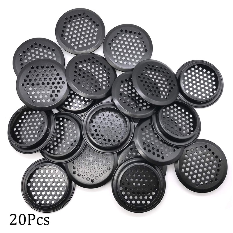 NACX 20Pcs Air Vents 53mm Circular Soffit Vent Stainless Steel