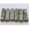 24 Pack California White Sage Smudge Sticks, 4" Hand-Tied Smudge