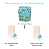 Charlie Banana Baby Premium Cloth Nappy System, Reusable and Washable,