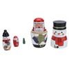LiebeWH Russian Doll, Christmas Nesting Dolls, Christmas Decorations Attractive Decorative
