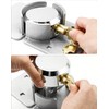 QWORK Heavy Duty Puck Lock and Hasp, 4 Pack High