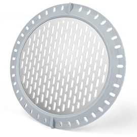 FLEXNOVA Hair Strainer Bath Drain Strainer Shower Holes Sink Strainer Shower Drain Hair Stainless Steel Shower Strainer Drain Hair for Shower, Sink, Kitchen, 12.6 cm