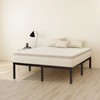 Wulanos Full Size Bed Frame 18 inch Tall, 3500lbs Heavy