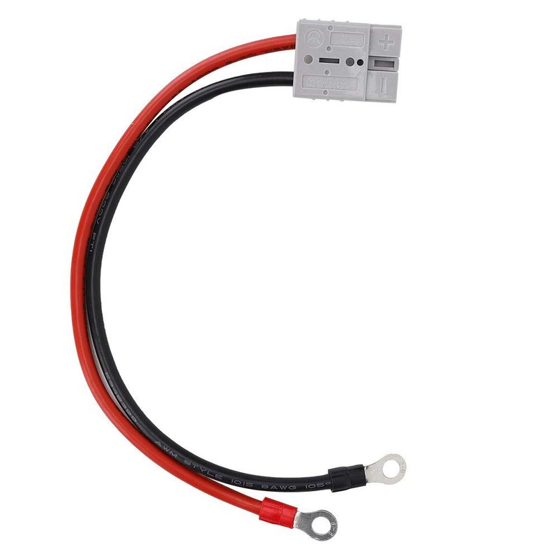 50A 600V Forklift Battery Charger Connector with Extension Cable -