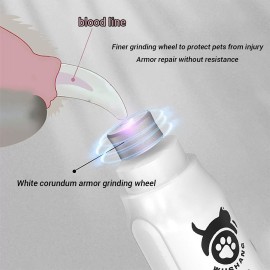 Unbranded Silent Grind Pro Silent Grind Pro 2-Speed Electric Dog Nail Trimmer 2025