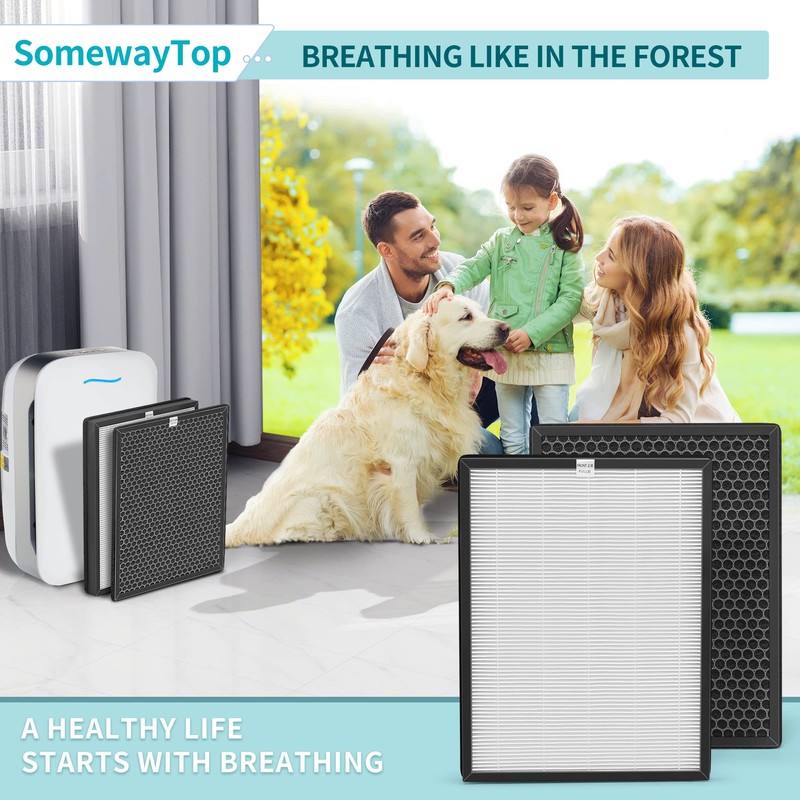 AP-B102 Replacement Filter Set Compatible with Alexapure Breeze Air Pur