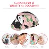 Hand-drawn cute pandas Shower Cap for Women,Double Waterproof Layers Bathing