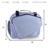 Thorza Pickleball Bag for Women with Paddle Holder, Mesh Side