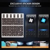 MKING Marine Switch Panel - 8 Gang Waterproof Rocker Panel