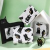 WRAPAHOLIC Cat Wrapping Paper Sheet - 6 Sheets Funny Black