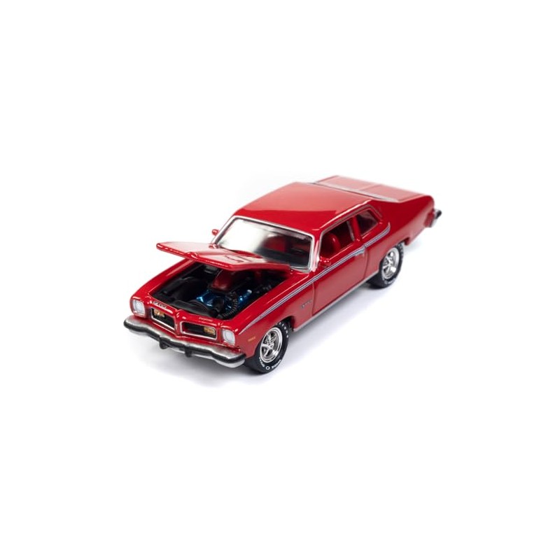 Johnny Lightning 1/64 Pontiac GTO 1974 Red Mini Car
