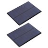 2Pcs Mini Solar Panel Epoxy Power Module Battery Polysilicon Industrial