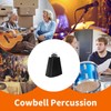 Soulmate Cowbell Instrument 4 inch Metal Steel Cow Bell Noise