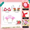 Flutesan 24 Pairs Luau Party Sunglasses Funny Hawaiian Tropical Glasses