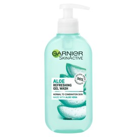 Garnier Garnier Natural Aloe Extract Gel Wash Normal Skin, 200 ml [Packaging may vary]