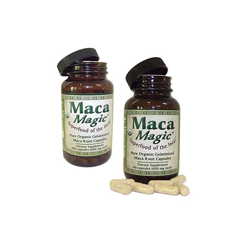 Maca Magic Made with Organic Gelatinized Full Spectrum Maca Powder