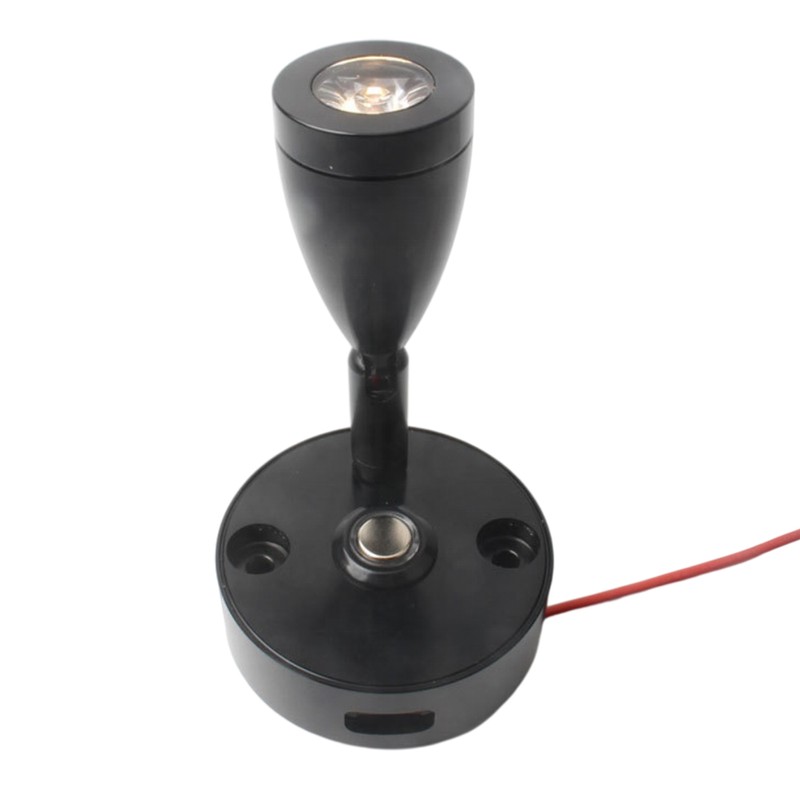 DC12V-24V Reading Lamp RV Boat LED Bedside Lamp 3 Colors