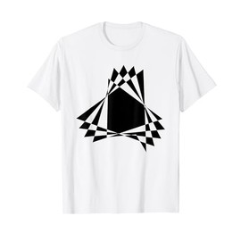 Abstract Geometric Triangles Sign Shapes T-Shirt