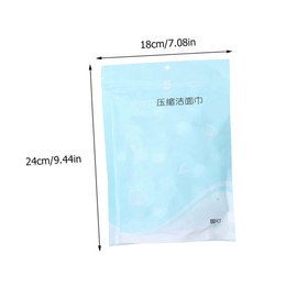 VICASKY 100pcs Portable Disposable Compressed Towel Convenient Travel for Outdoor Use and Beauty Salons for Skin Care and Hygiene