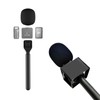 Kimyoaee Wireless Lavalier Microphone Accessories Handheld Microphone Holder Stand for